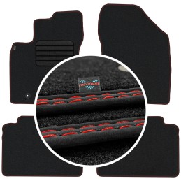 Toyota Avensis III 2009-2013 Veliūriniai kilimėliai MAX-DYWANIK