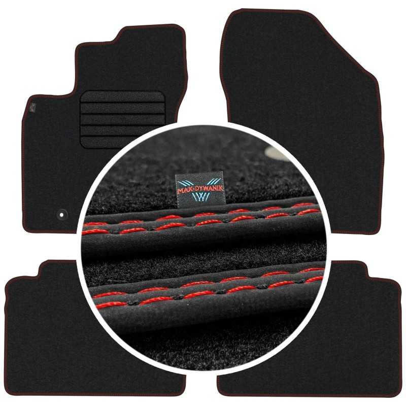 Toyota Avensis III 2009-2013 Veliūriniai kilimėliai MAX-DYWANIK