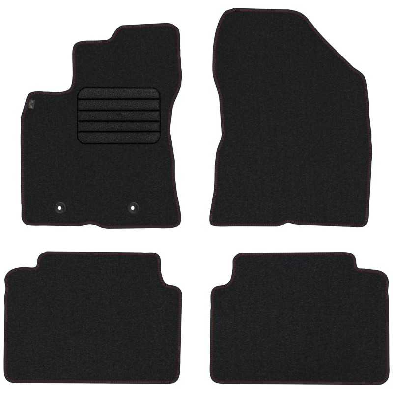 Toyota Avensis III 2009-2013 Veliūriniai kilimėliai MAX-DYWANIK