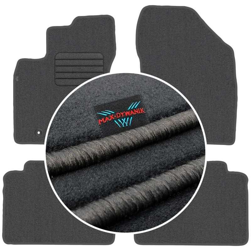 Toyota Avensis III 2009-2013 Veliūriniai kilimėliai MAX-DYWANIK