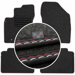 Toyota Avensis III 2009-2013 Veliūriniai kilimėliai MAX-DYWANIK