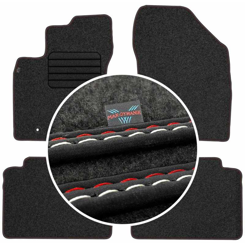 Toyota Avensis III 2009-2013 Veliūriniai kilimėliai MAX-DYWANIK