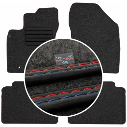 Toyota Avensis III 2009-2013 Veliūriniai kilimėliai MAX-DYWANIK