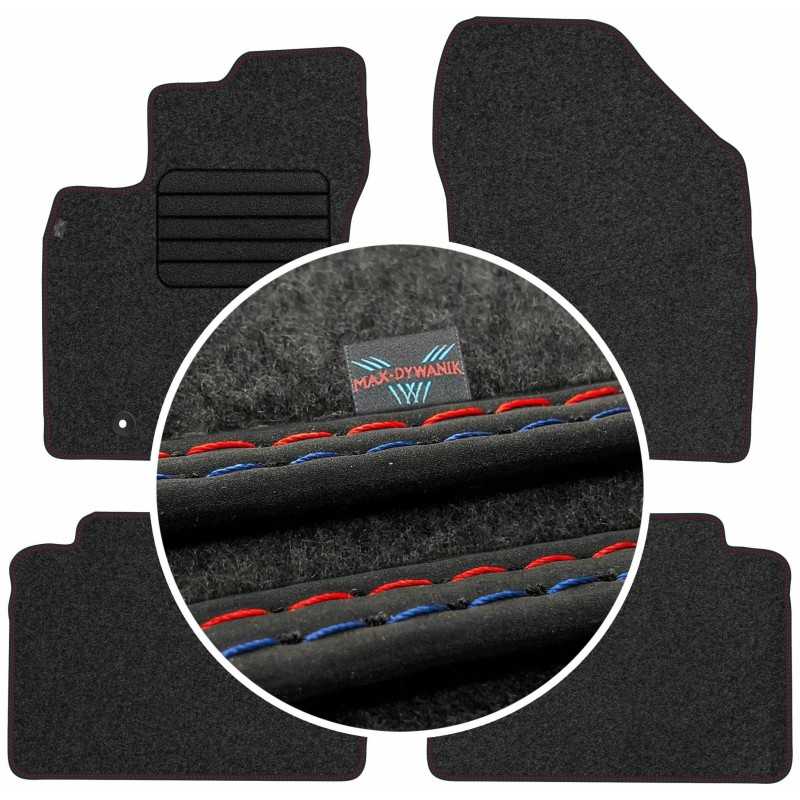 Toyota Avensis III 2009-2013 Veliūriniai kilimėliai MAX-DYWANIK