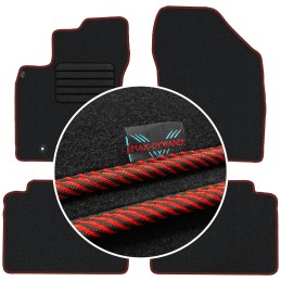 Toyota Avensis III 2009-2013 Veliūriniai kilimėliai MAX-DYWANIK