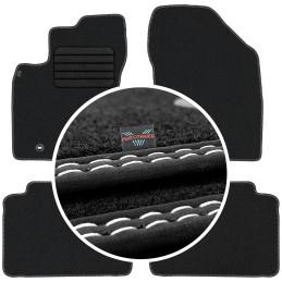 Toyota Avensis III FL 2013-2019 Veliūriniai kilimėliai MAX-DYWANIK