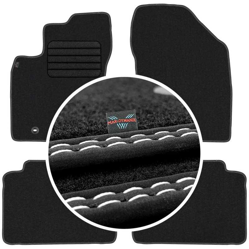 Toyota Avensis III FL 2013-2019 Veliūriniai kilimėliai MAX-DYWANIK