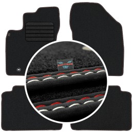 Toyota Avensis III FL 2013-2019 Veliūriniai kilimėliai MAX-DYWANIK