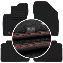 Toyota Avensis III FL 2013-2019 Veliūriniai kilimėliai MAX-DYWANIK