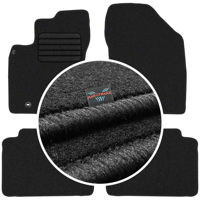 Toyota Avensis III FL 2013-2019 Veliūriniai kilimėliai MAX-DYWANIK