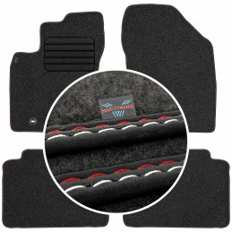 Toyota Avensis III FL 2013-2019 Veliūriniai kilimėliai MAX-DYWANIK