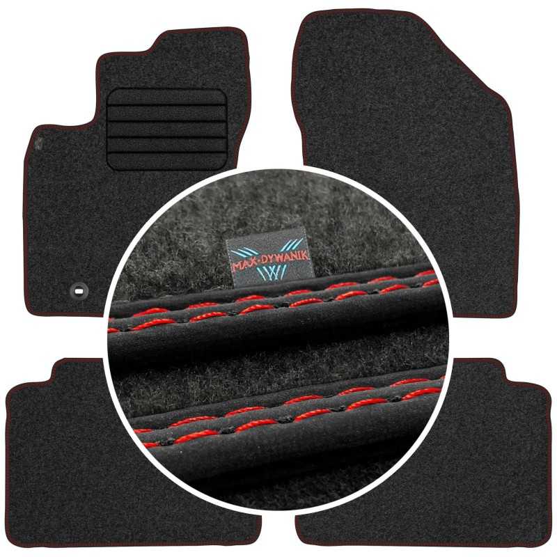 Toyota Avensis III FL 2013-2019 Veliūriniai kilimėliai MAX-DYWANIK