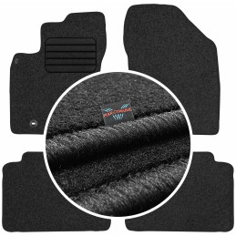 Toyota Avensis III FL 2013-2019 Veliūriniai kilimėliai MAX-DYWANIK