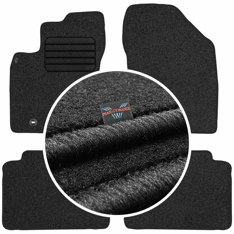 Toyota Avensis III FL 2013-2019 Veliūriniai kilimėliai MAX-DYWANIK