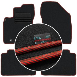 Toyota Avensis III FL 2013-2019 Veliūriniai kilimėliai MAX-DYWANIK