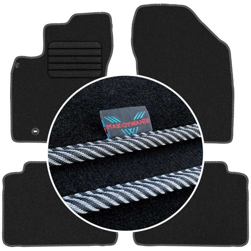 Toyota Avensis III FL 2013-2019 Veliūriniai kilimėliai MAX-DYWANIK