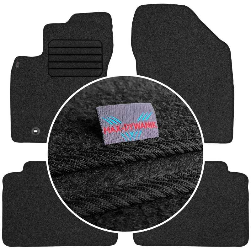 Toyota Avensis III FL 2013-2019 Veliūriniai kilimėliai MAX-DYWANIK