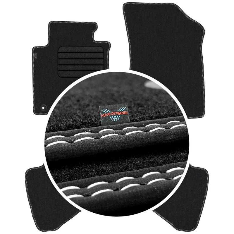 Toyota Aygo I 2010-2014 Veliūriniai kilimėliai MAX-DYWANIK