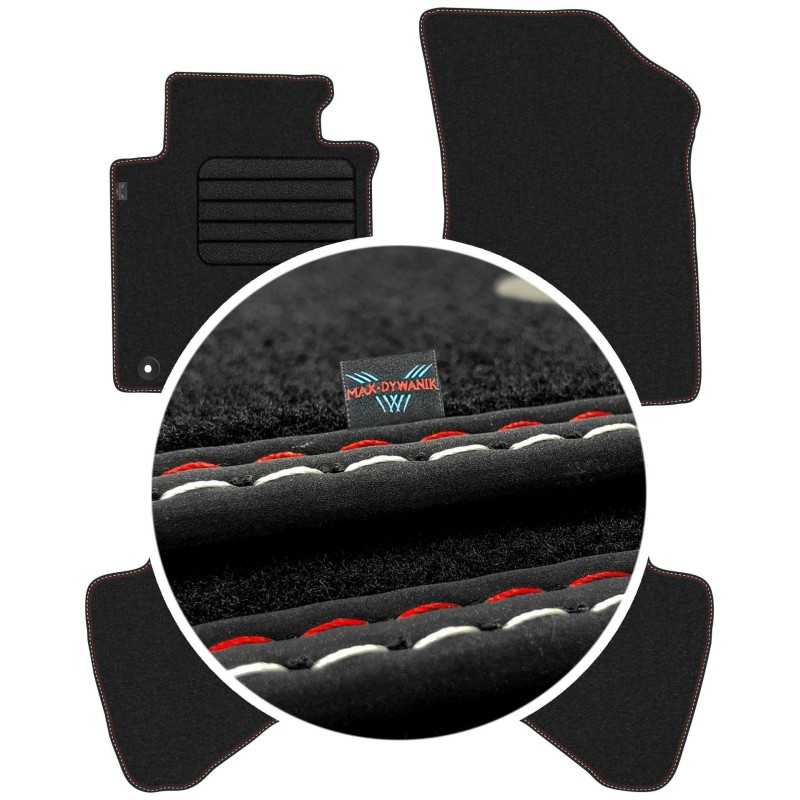 Toyota Aygo I 2010-2014 Veliūriniai kilimėliai MAX-DYWANIK