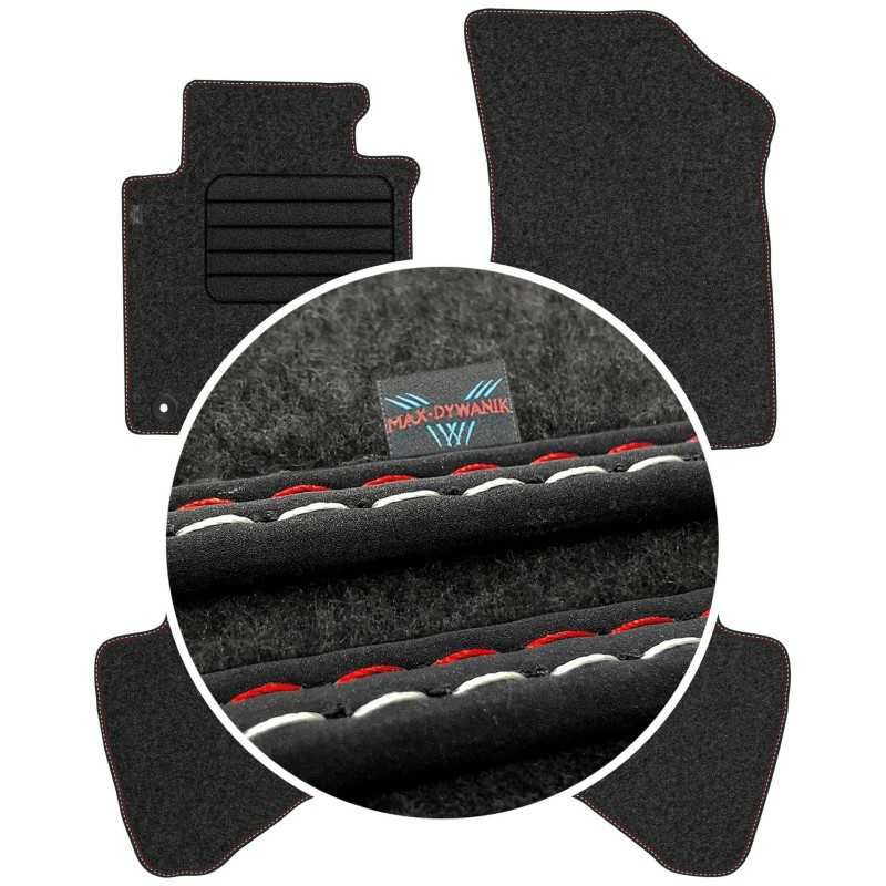 Toyota Aygo I 2010-2014 Veliūriniai kilimėliai MAX-DYWANIK
