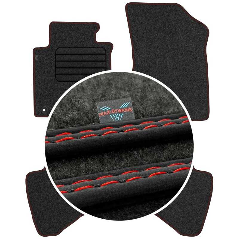 Toyota Aygo I 2010-2014 Veliūriniai kilimėliai MAX-DYWANIK