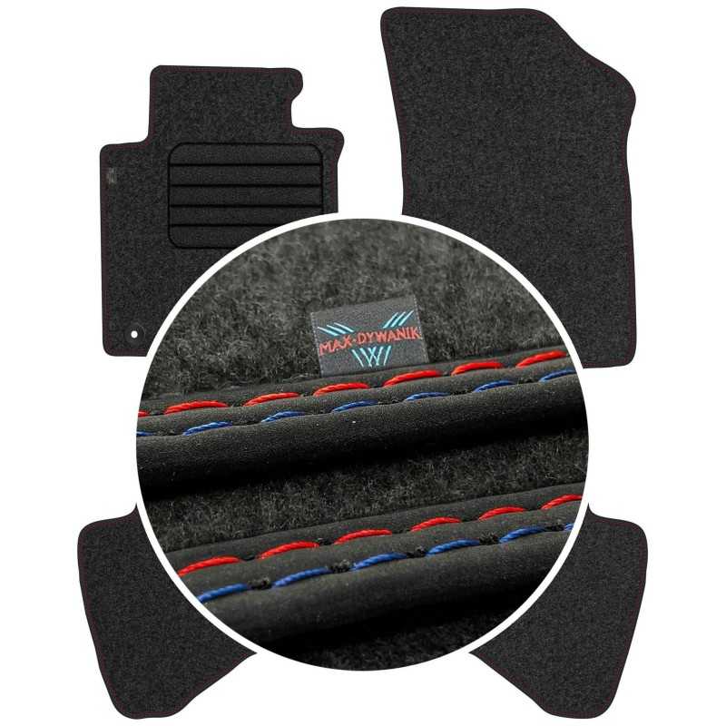 Toyota Aygo I 2010-2014 Veliūriniai kilimėliai MAX-DYWANIK