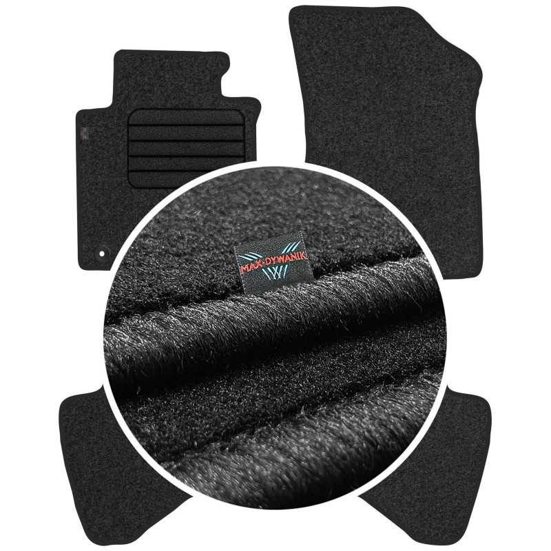Toyota Aygo I 2010-2014 Veliūriniai kilimėliai MAX-DYWANIK