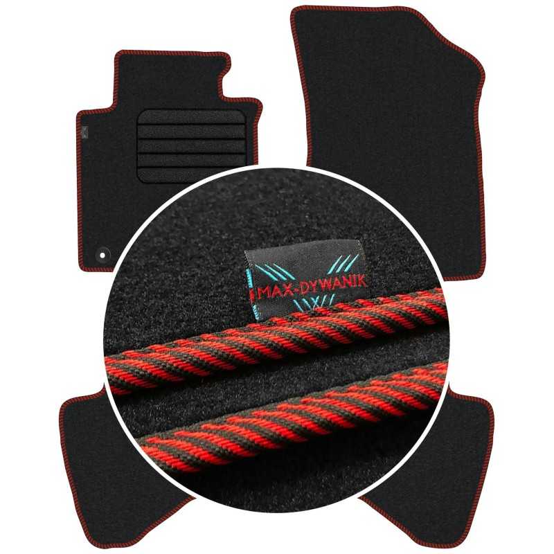 Toyota Aygo I 2010-2014 Veliūriniai kilimėliai MAX-DYWANIK
