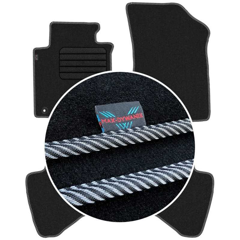 Toyota Aygo I 2010-2014 Veliūriniai kilimėliai MAX-DYWANIK