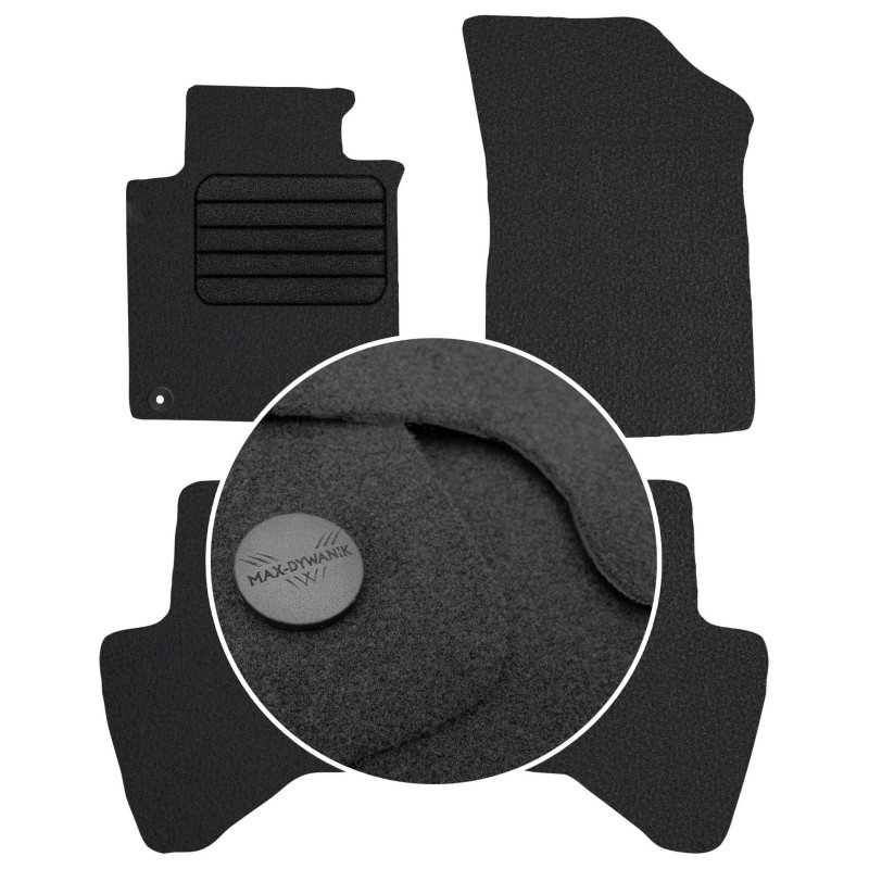 Toyota Aygo I 2010-2014 Veliūriniai kilimėliai MAX-DYWANIK