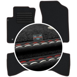 Toyota Aygo II 2014- Veliūriniai kilimėliai MAX-DYWANIK