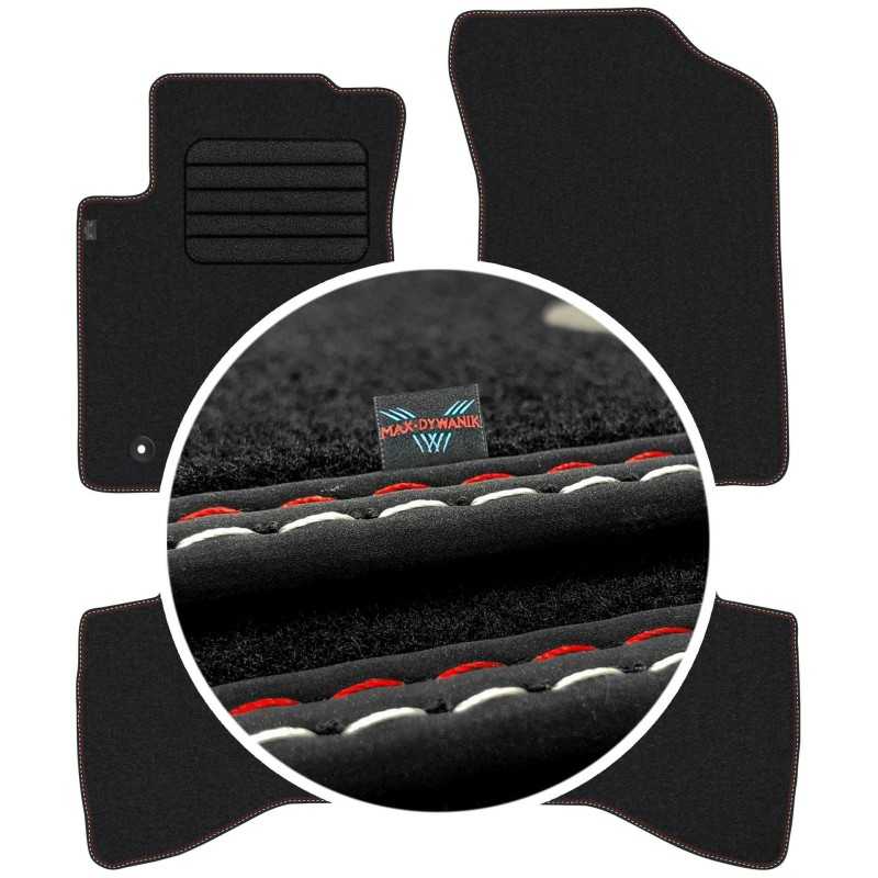 Toyota Aygo II 2014- Veliūriniai kilimėliai MAX-DYWANIK