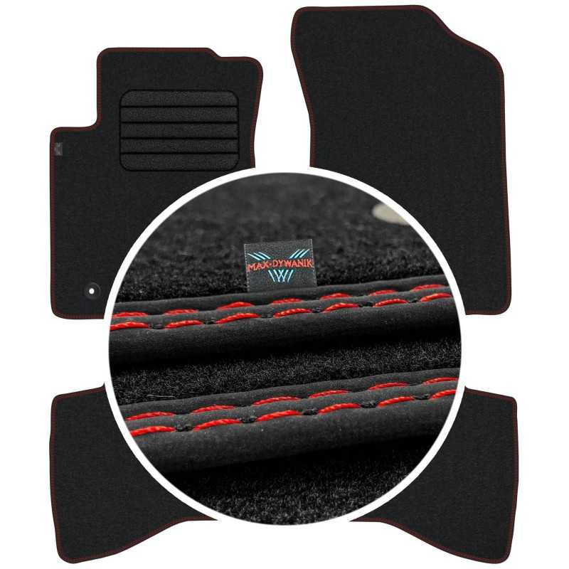 Toyota Aygo II 2014- Veliūriniai kilimėliai MAX-DYWANIK