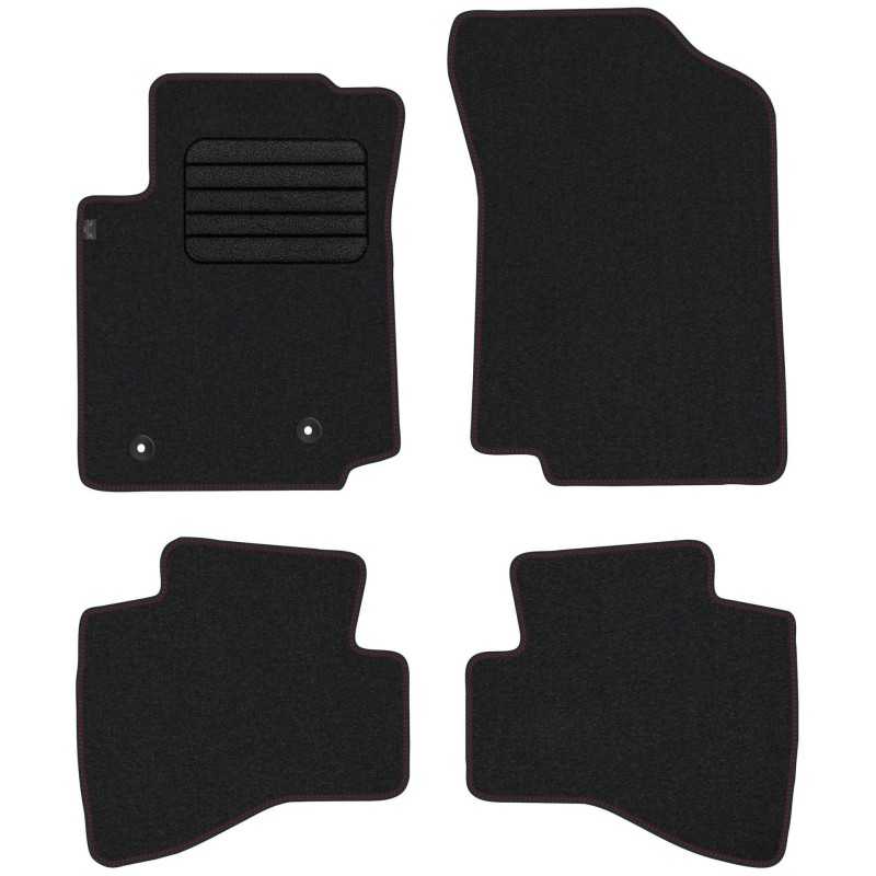 Toyota Aygo II 2014- Veliūriniai kilimėliai MAX-DYWANIK