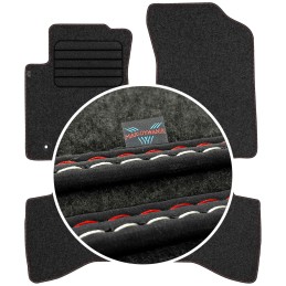 Toyota Aygo II 2014- Veliūriniai kilimėliai MAX-DYWANIK