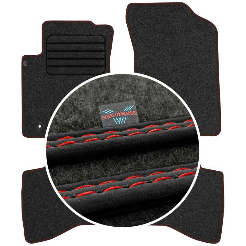 Toyota Aygo II 2014- Veliūriniai kilimėliai MAX-DYWANIK