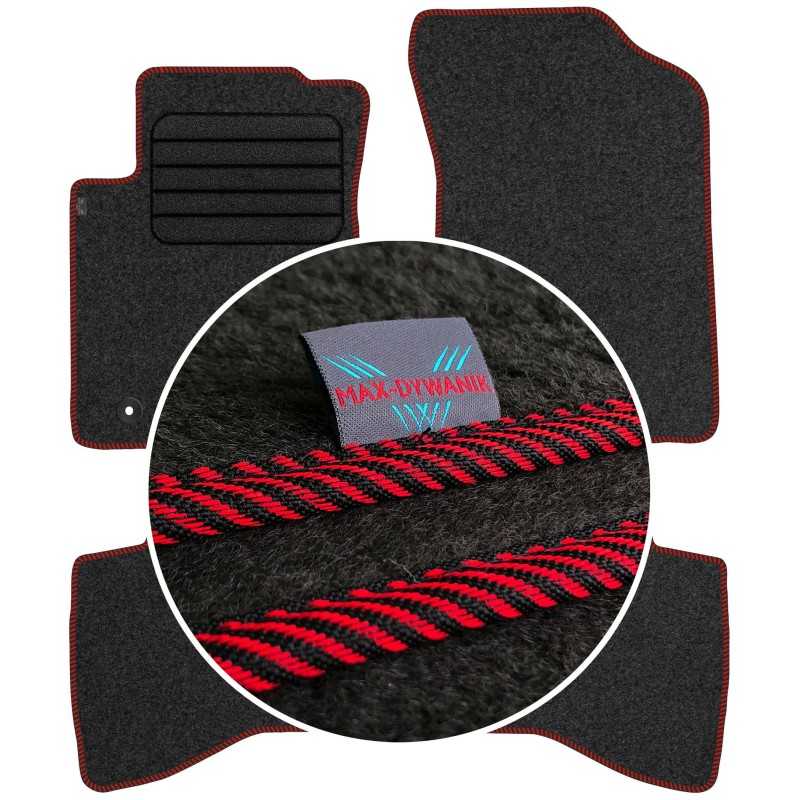 Toyota Aygo II 2014- Veliūriniai kilimėliai MAX-DYWANIK