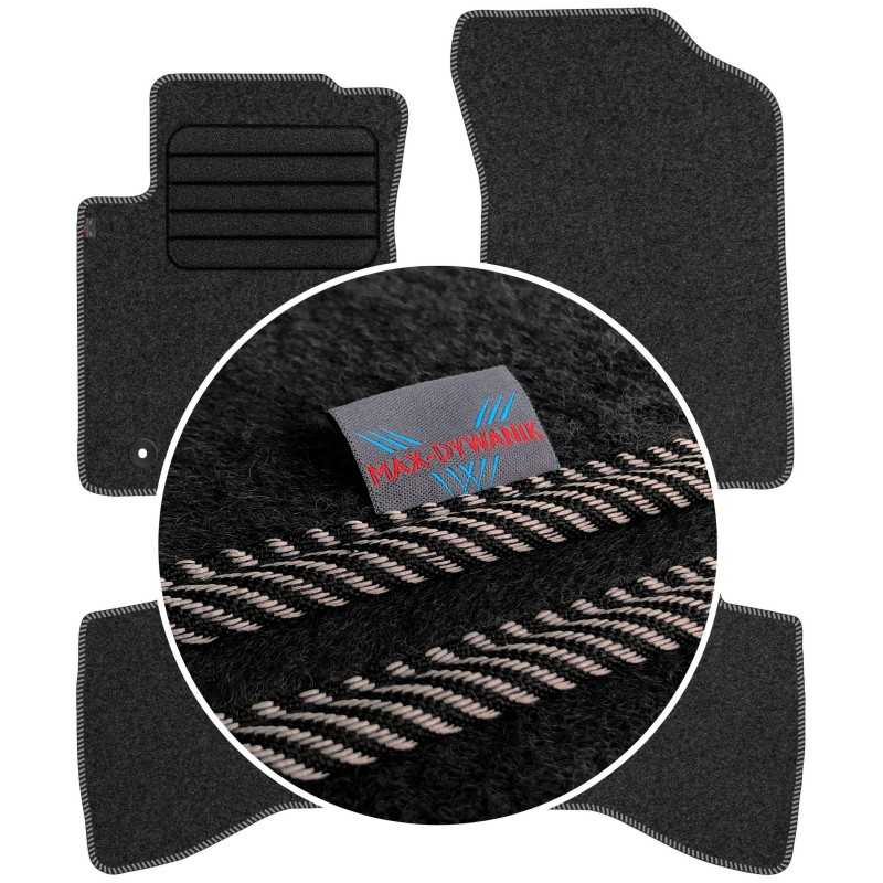 Toyota Aygo II 2014- Veliūriniai kilimėliai MAX-DYWANIK