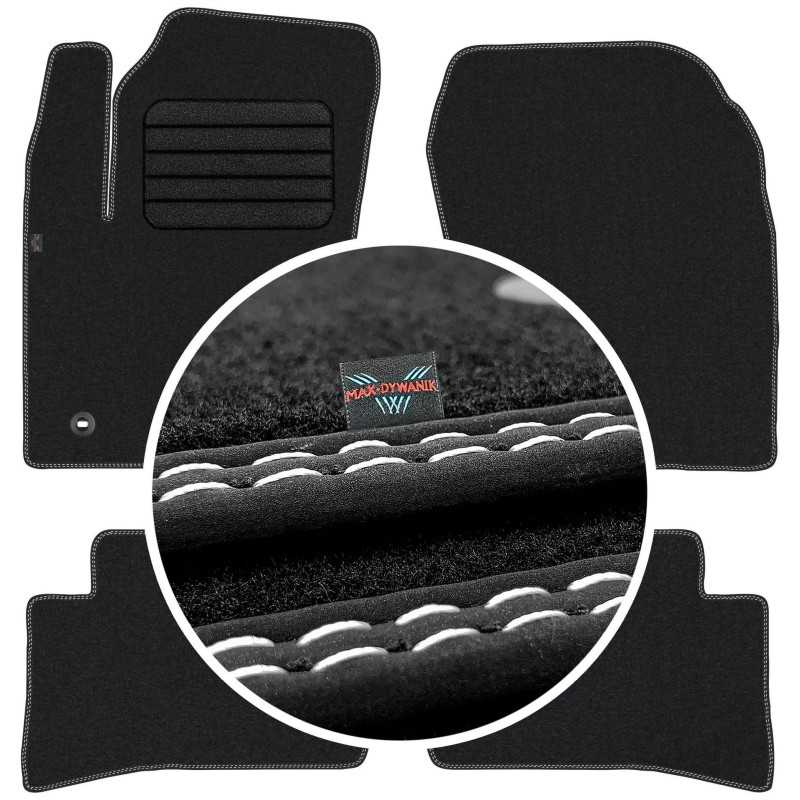 Toyota C HR 2016- Veliūriniai kilimėliai MAX-DYWANIK