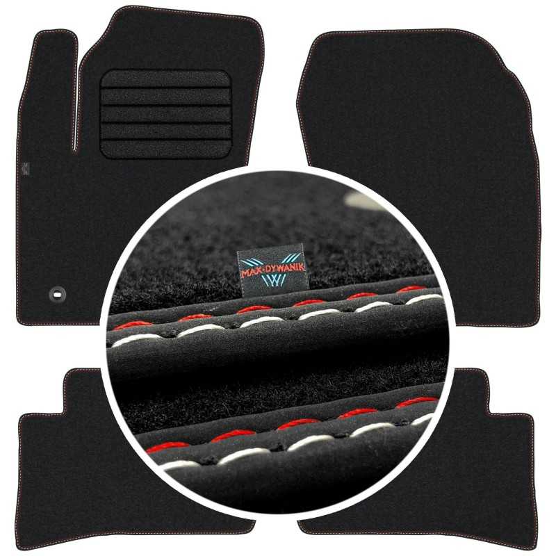 Toyota C HR 2016- Veliūriniai kilimėliai MAX-DYWANIK