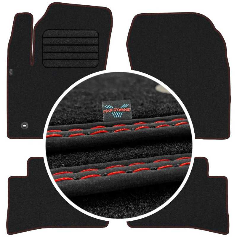 Toyota C HR 2016- Veliūriniai kilimėliai MAX-DYWANIK