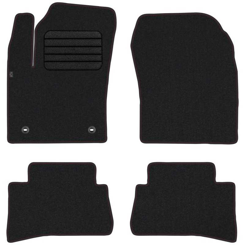 Toyota C HR 2016- Veliūriniai kilimėliai MAX-DYWANIK