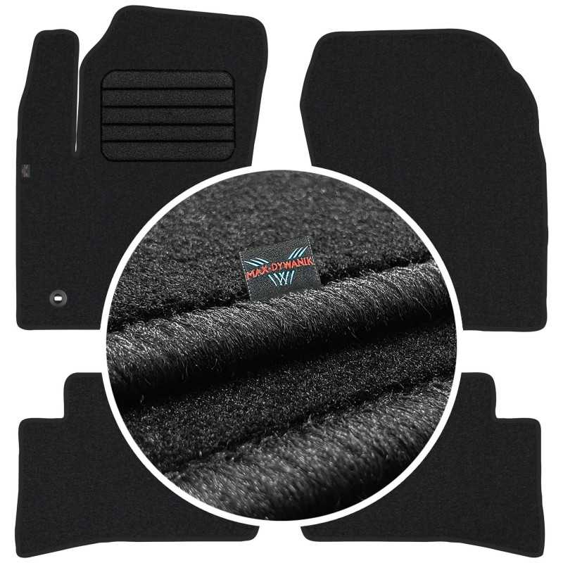 Toyota C HR 2016- Veliūriniai kilimėliai MAX-DYWANIK