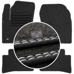 Toyota C HR 2016- Veliūriniai kilimėliai MAX-DYWANIK