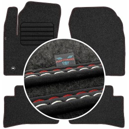 Toyota C HR 2016- Veliūriniai kilimėliai MAX-DYWANIK