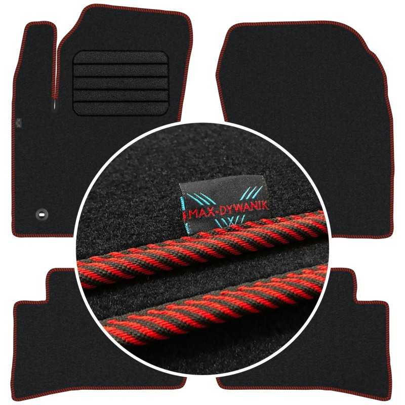 Toyota C HR 2016- Veliūriniai kilimėliai MAX-DYWANIK