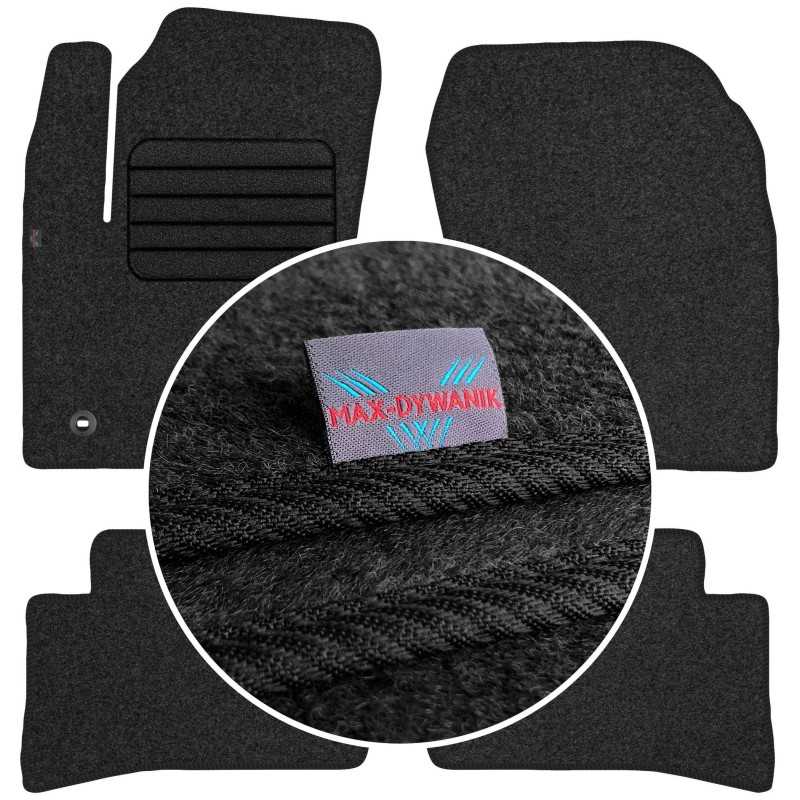 Toyota C HR 2016- Veliūriniai kilimėliai MAX-DYWANIK