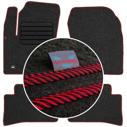 Toyota C HR 2016- Veliūriniai kilimėliai MAX-DYWANIK