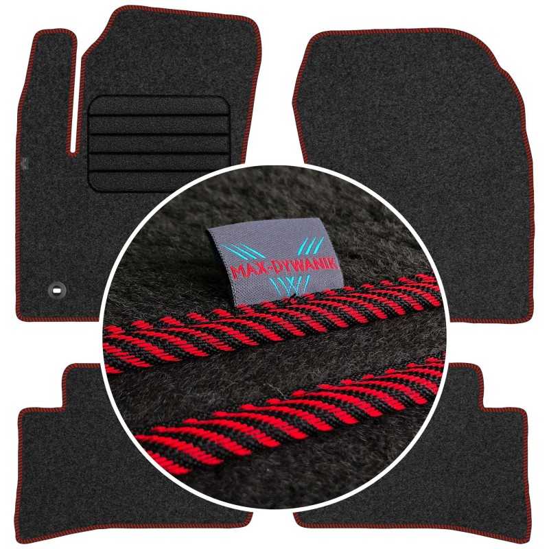 Toyota C HR 2016- Veliūriniai kilimėliai MAX-DYWANIK