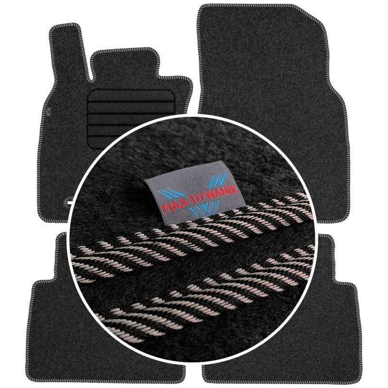 Toyota Camry CX70 2018- Veliūriniai kilimėliai MAX-DYWANIK